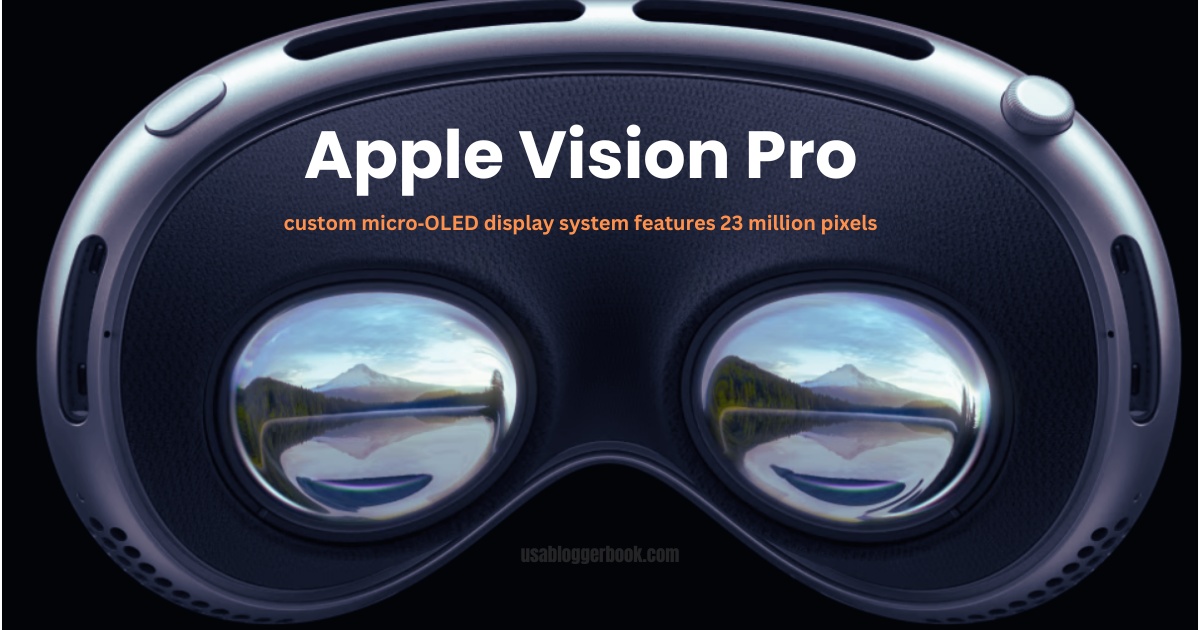 Apple Vision Pro micro‑OLED display