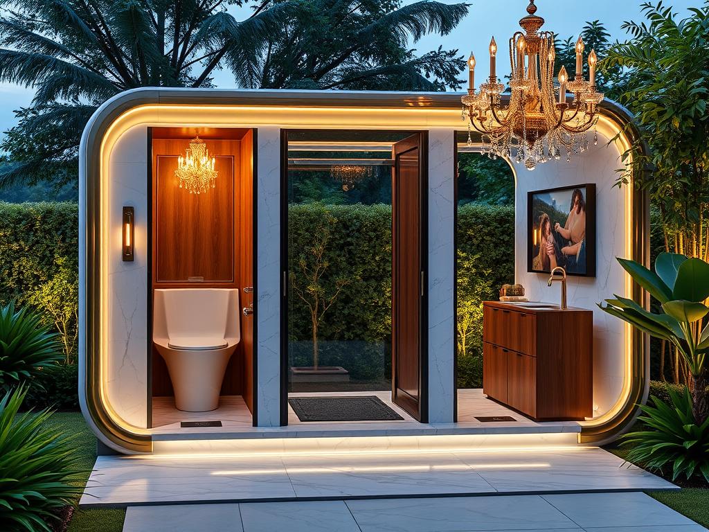 luxury portable restrooms