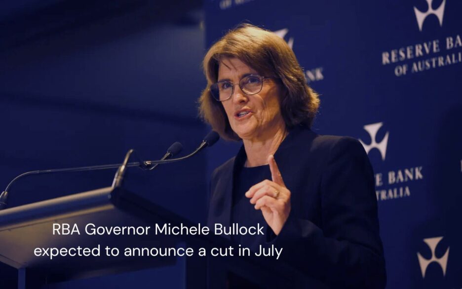 RBA Governor Michele Bullock expected to announce a cut in July