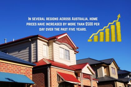 Suburbs where prices have been rising by $1k a day over five years
